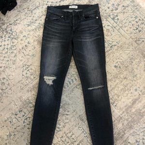 Madewell High Rise Skinny Jeans, Black
